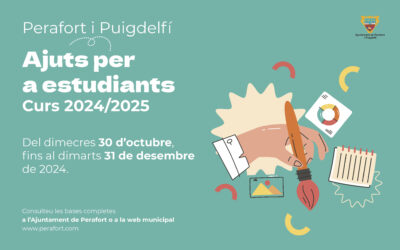 Ajuts per a estudiants Curs 2024/2025